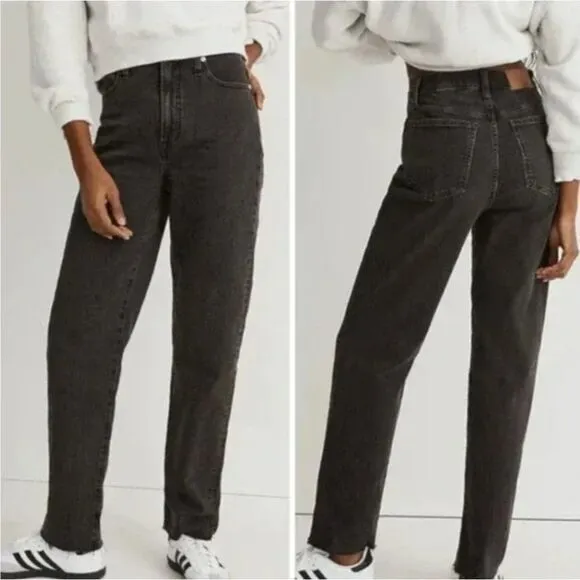 NEW Madewell The Perfect‎ Vintage Straight Jean in lunar wash, 30 - Image 2