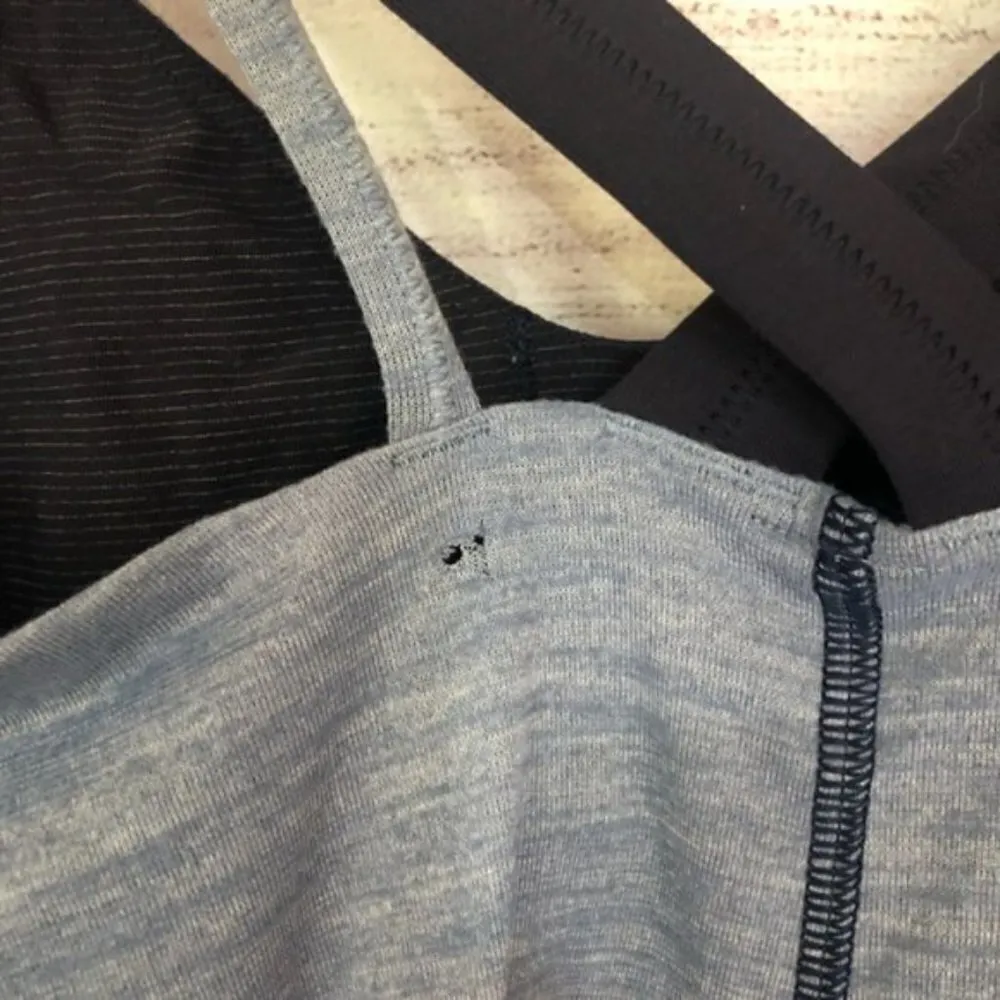 Lululemon Run For Gold Tank Heathered Navy 8 - Image 7