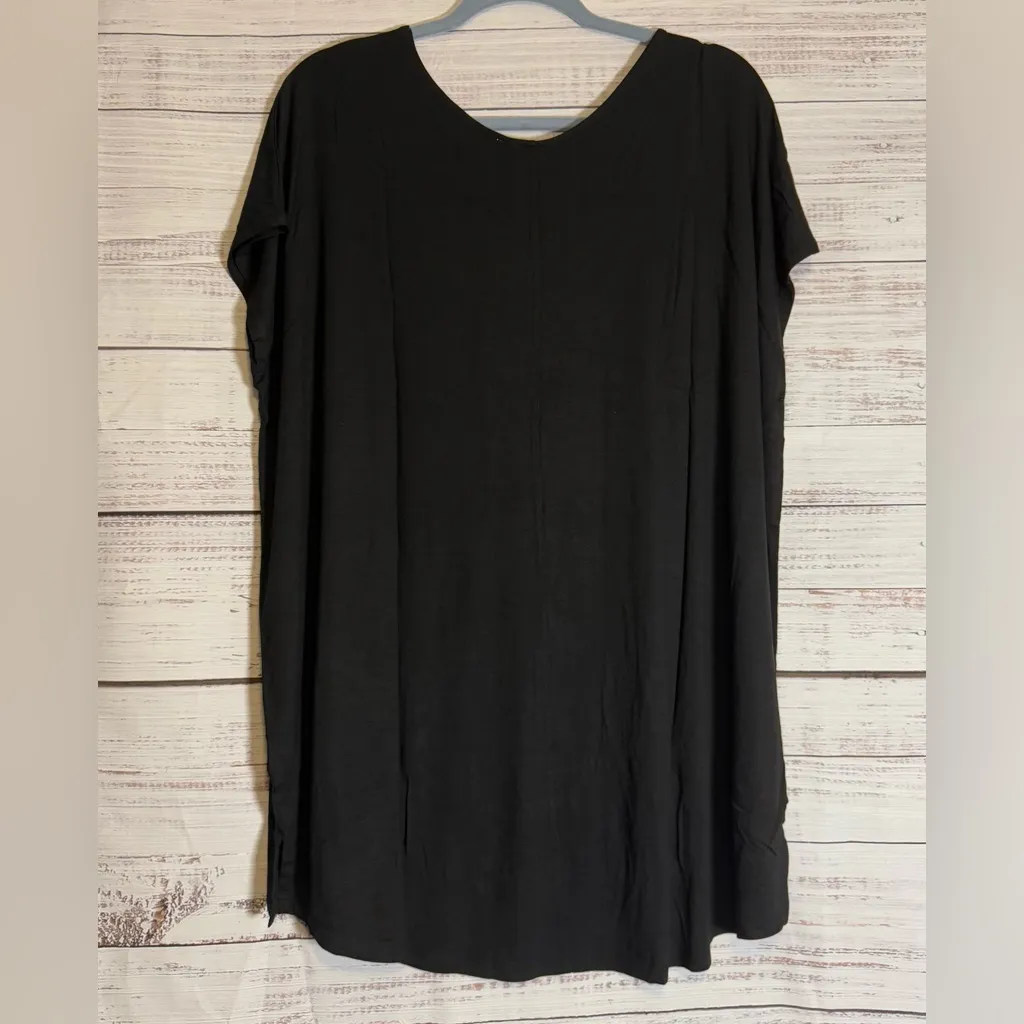 Double Zero Black Tunic Top - Image 4