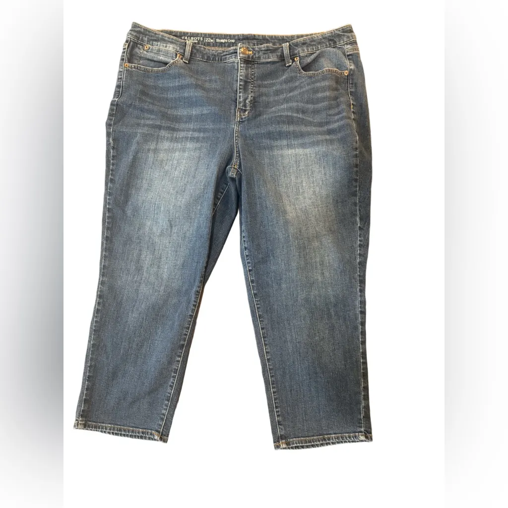 Talbots Blue flawless, cropped jeans - Image 3