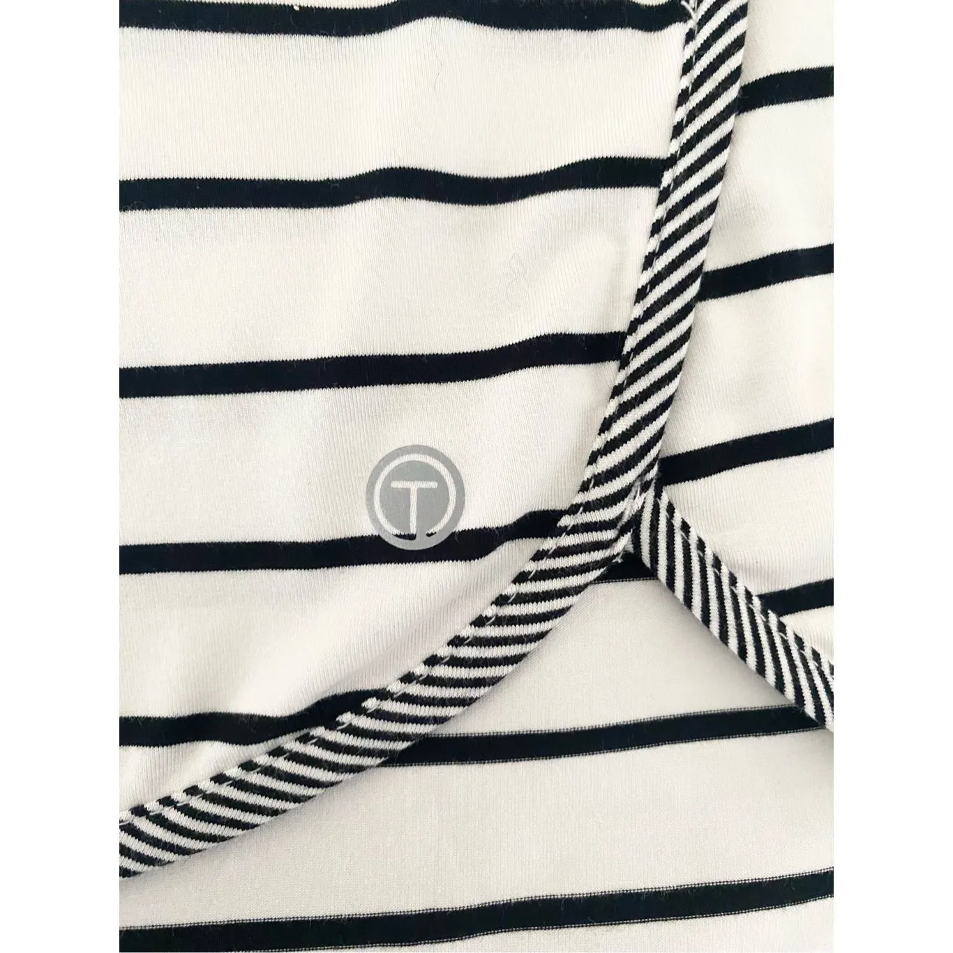 The Oprah Magazine Collection For Talbots Striped Long Sleeve Top Sz L - Image 12