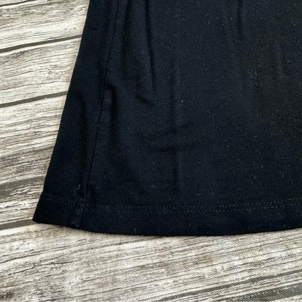 Madewell Women's Sleeveless Tank Top Black Mock Neck Shift Dress M Med Medium - Image 6