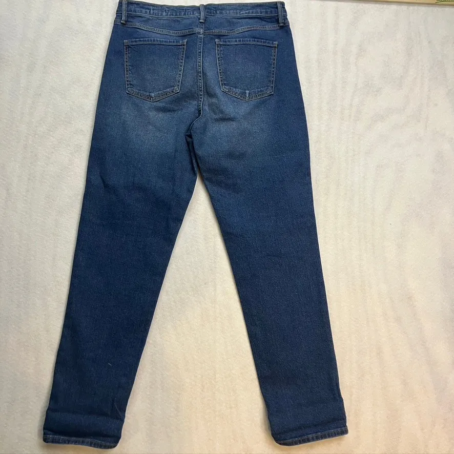 Gloria Vanderbilt Womens Boyfriend Jeans Blue Wash Size 6 Cotton Blend - Image 11