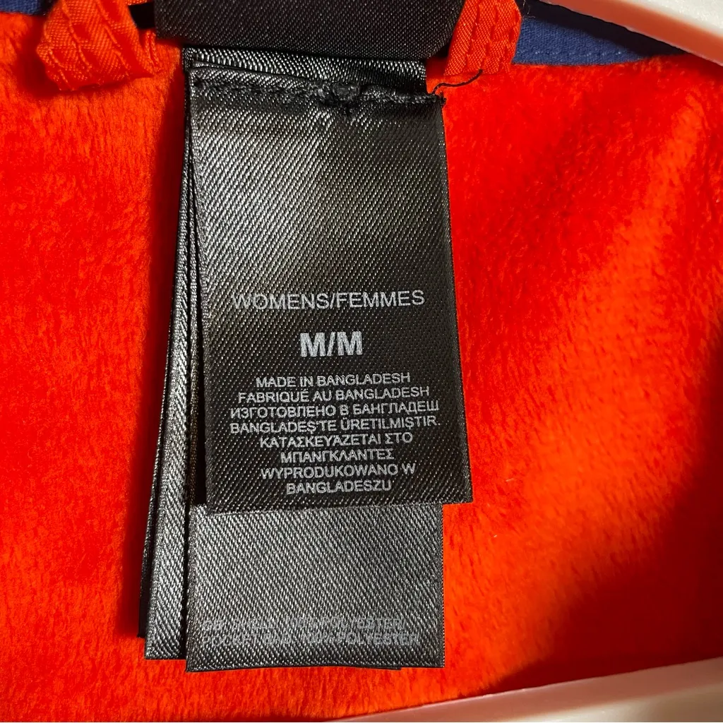 The North Face Morgan Plaid Softshell Jacket blue/orange medium - Image 14