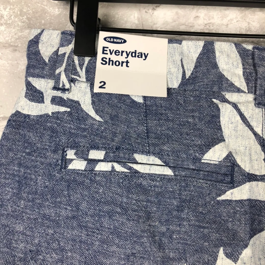 NWT  Printed Linen Everyday Shorts - Image 7