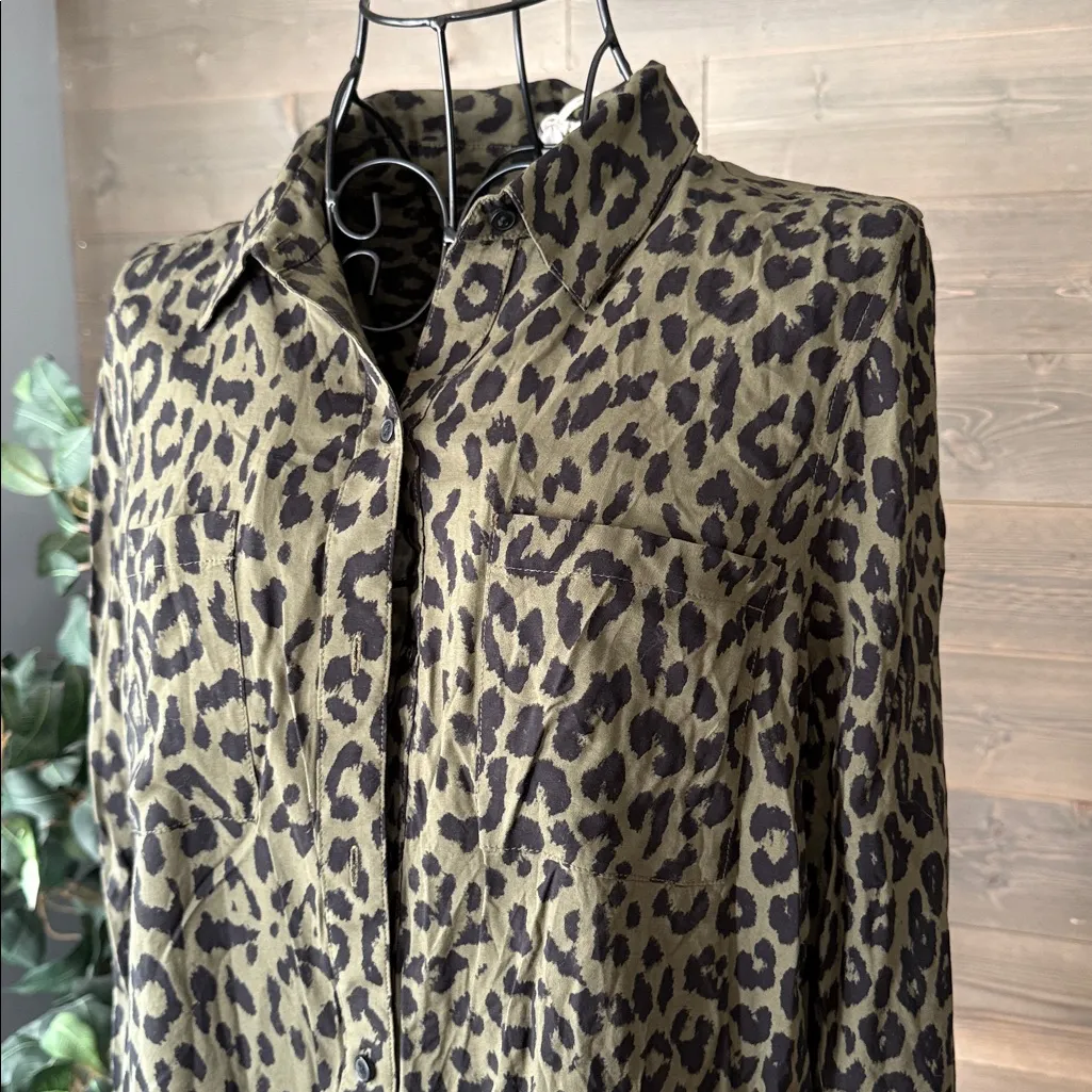 Lucky brand Penelope leopard shirt - Image 3
