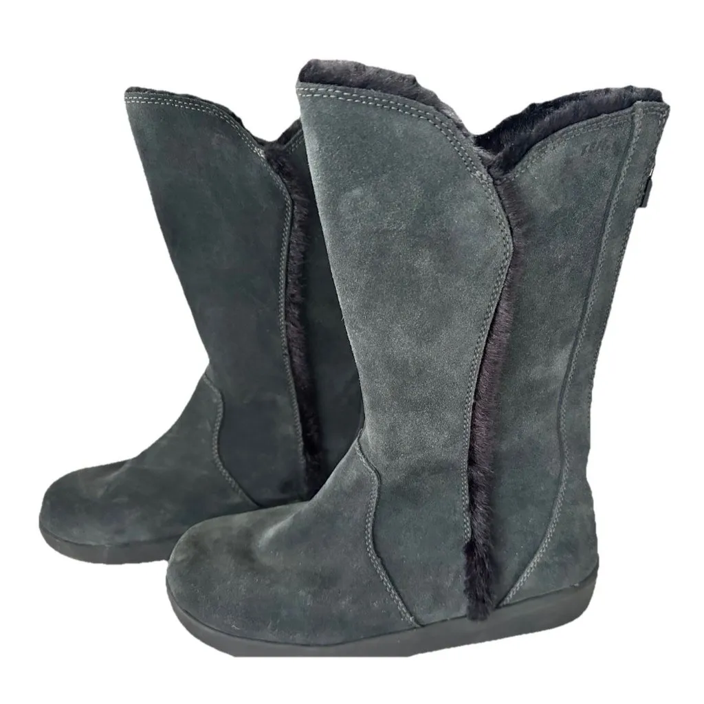 L.L. Bean Women's Tall Blue Boot Sz 8.5 Prima Loft 200 Gram Vibram Artic Grip - Image 3