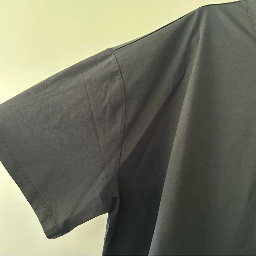 YITTY |Iconic Black Slouchy Short Sleeve Tee sz 2x - Image 3