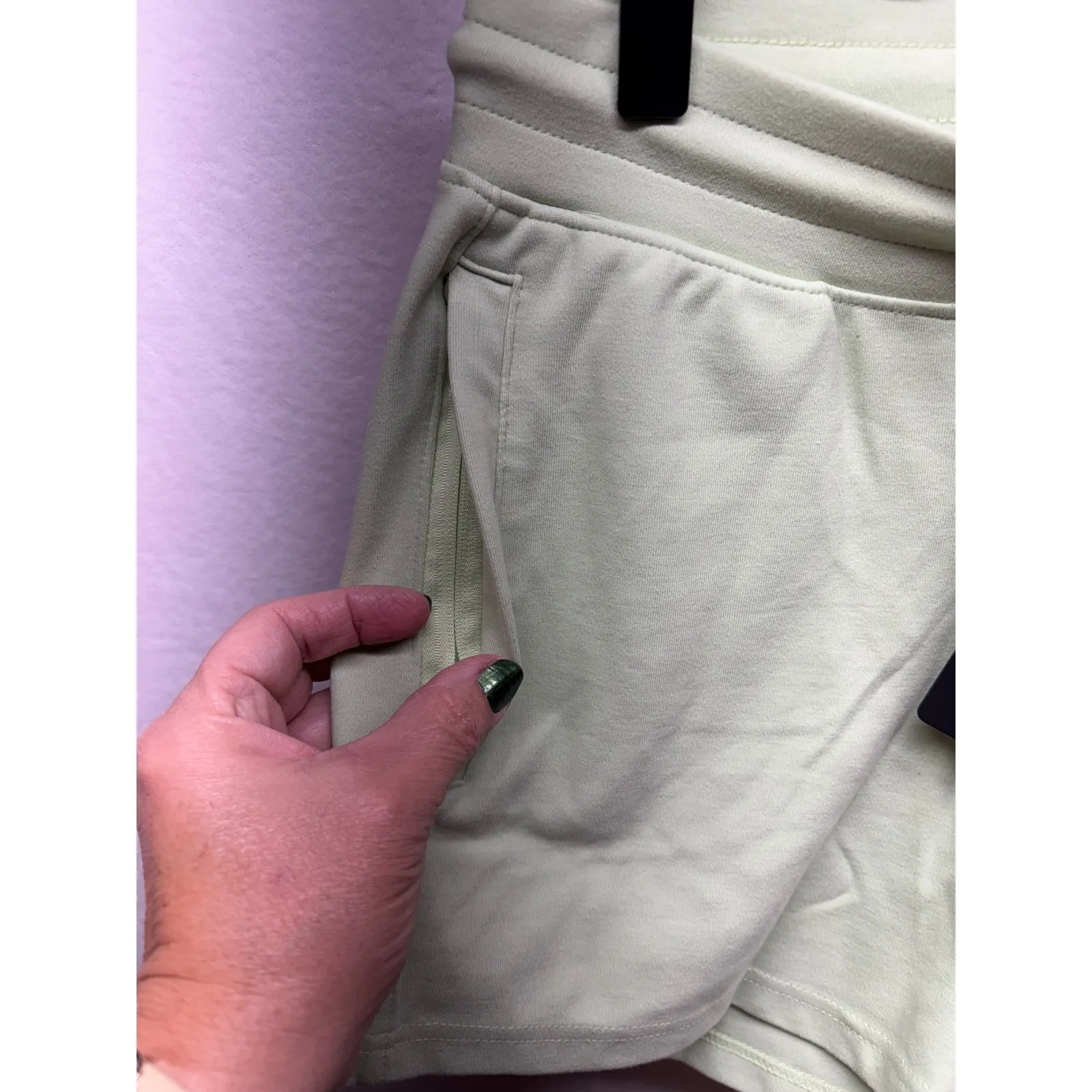 Alphalete Shorts Women's Small Green Athletic Gym Fitness‎ Workout Lounge - Image 5