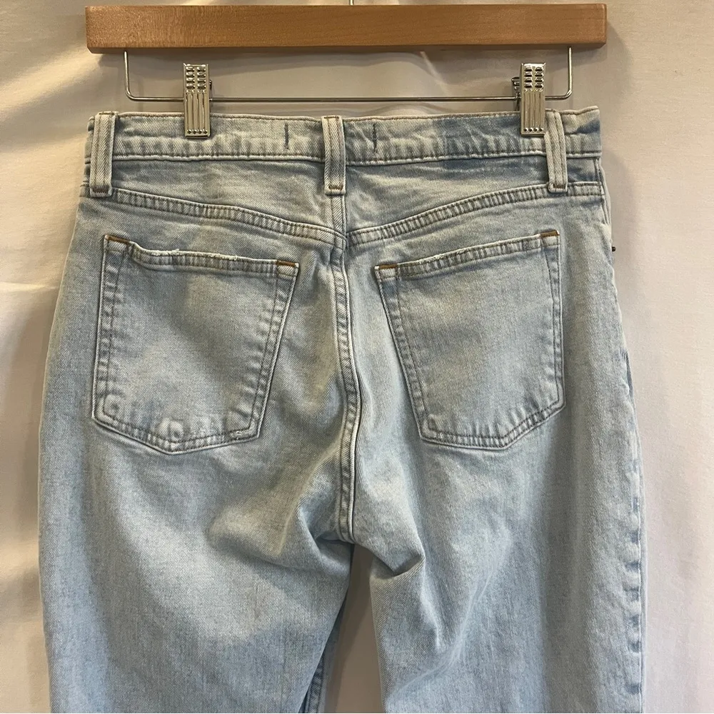 Abercrombie & Fitch The Skinny High Rise Light Wash Denim Jeans Womens 4 Short - Image 5
