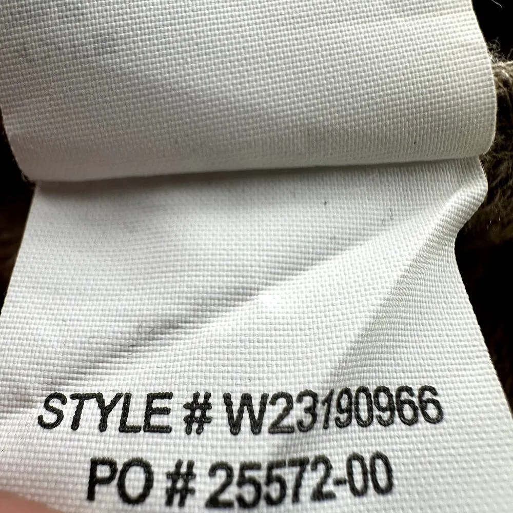 prAna Calexa Tunic Top Cowl Neck Pocket Terry Knit Outdoor Heather Oatmeal Large - Image 5