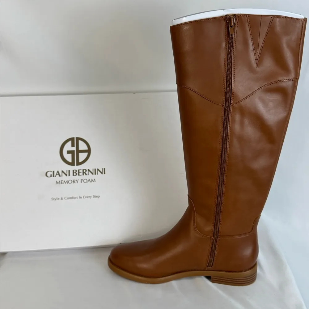 Giani Bernini Brown Over the Knee Boots with Sleek Design and Comfortable Fit - Image 4