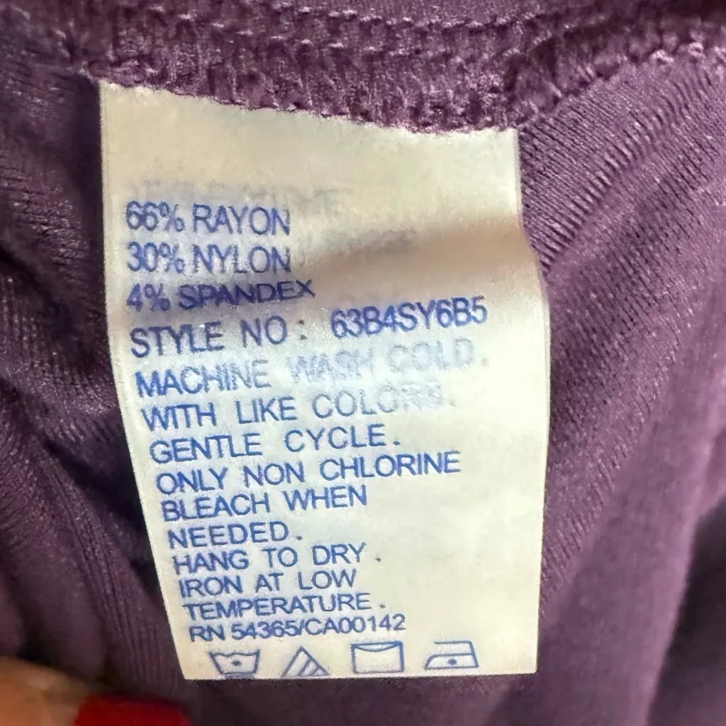 Nygard‎ Purple Short Sleeve Tee Shirt Sz 3X - Image 6