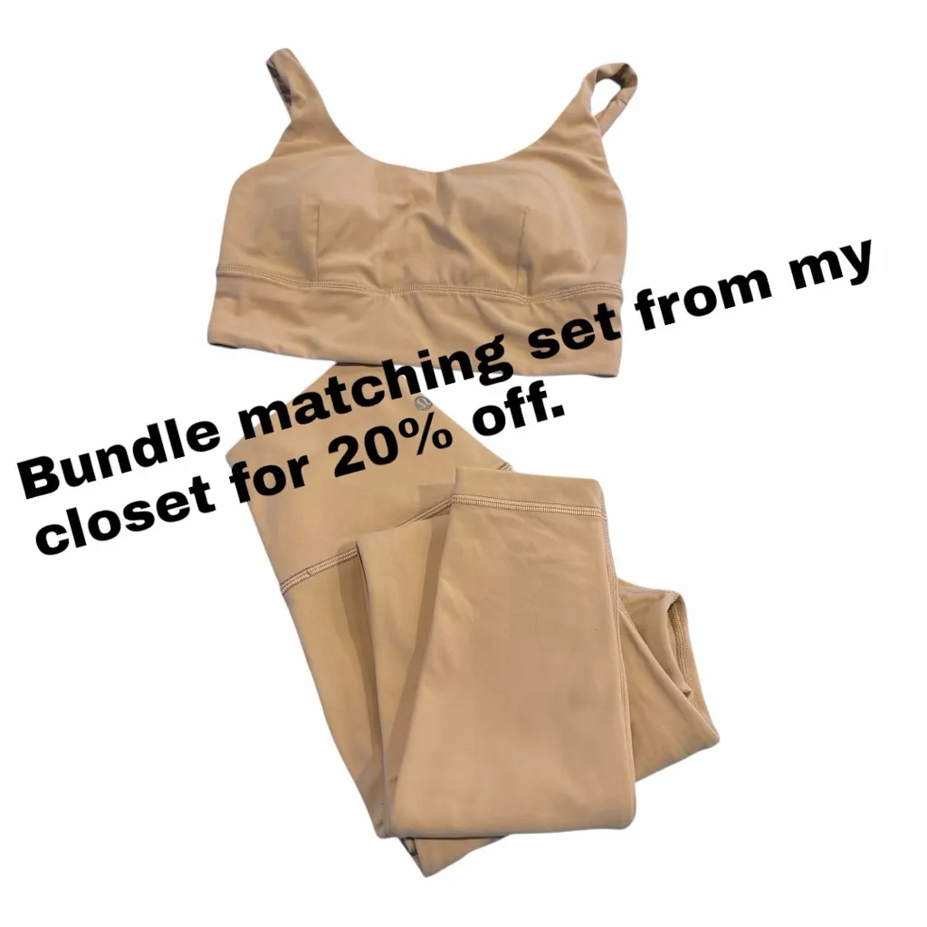 Lululemon Align Contour High-Rise Leggings Size 4 28” Inseam Warm Neutral - Image 6