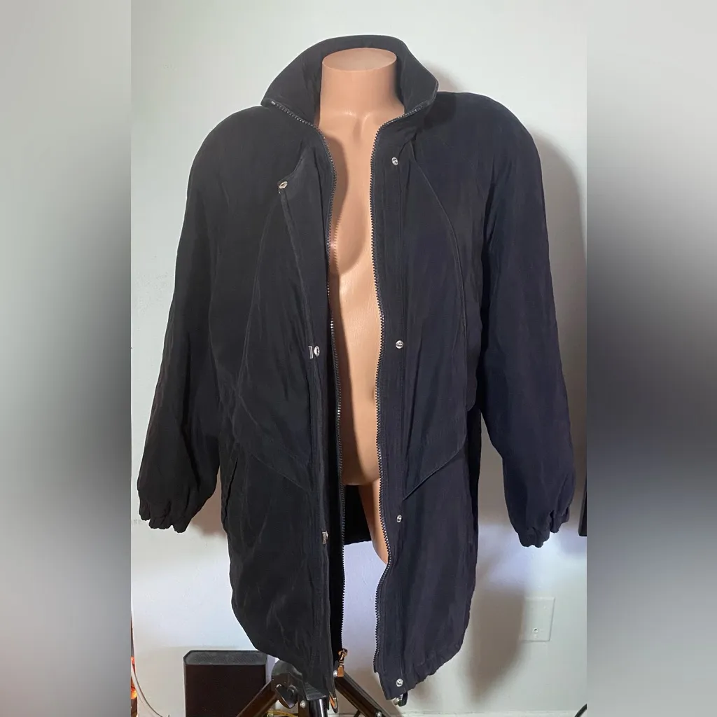 Avenue Women's Black Puffer Coat Size 14/16 - Image 9