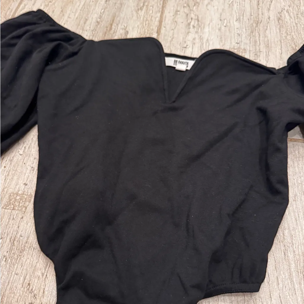 BB Dakota Classic Black Bodysuit - Image 5