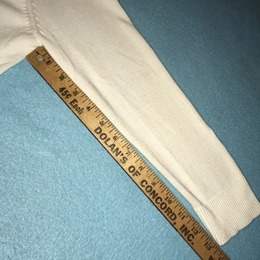 CALVIN KLEIN cardigan long sleeve button up sweater NEW vintage size M - Image 8