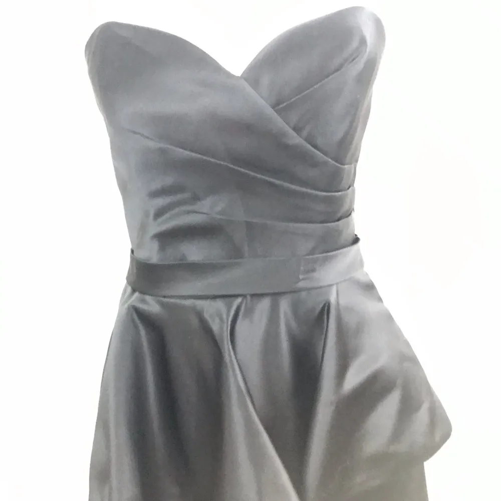 Belsoie Strapless Ruffle Formal Dress - Image 2