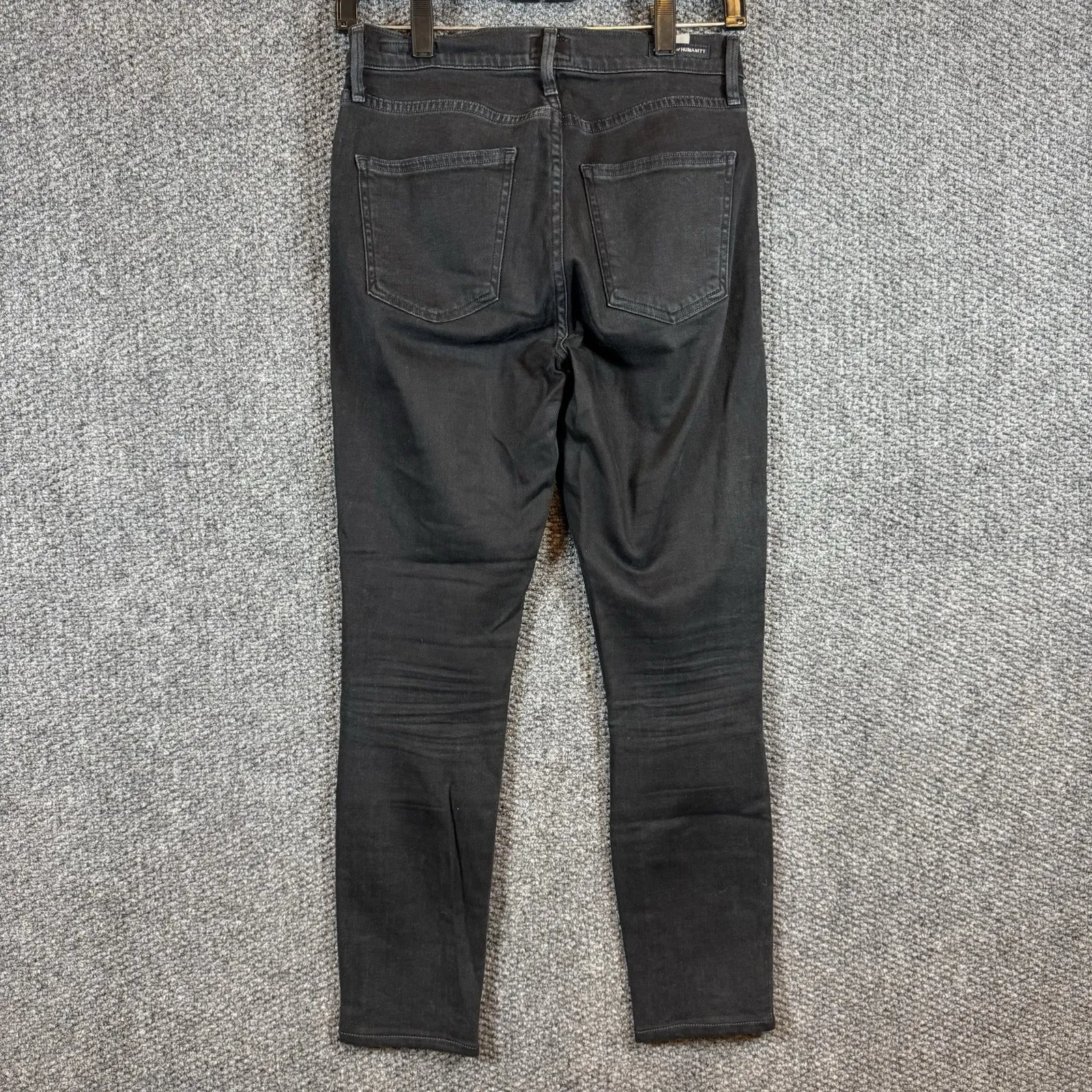 Citizens of Humanity Rocket High Rise Skinny Black Jeans Women's Size 26 Stretch - Image 5