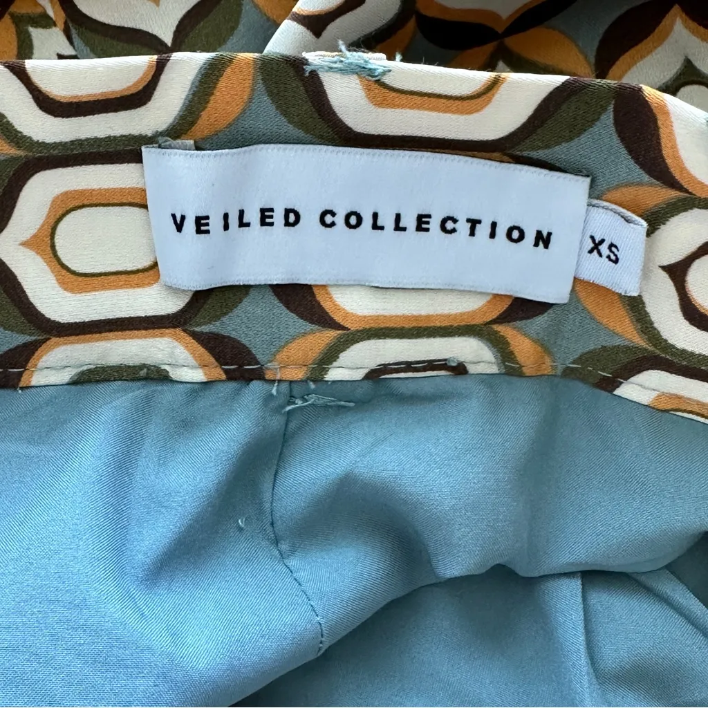 Veiled Collection Geometric Patterned high rise Wide - Image 4