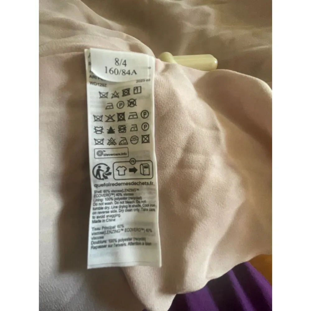 All Saint ARI Peggy Dress in Lightweight Floral print tiered ruffle dress, A32 - Image 7