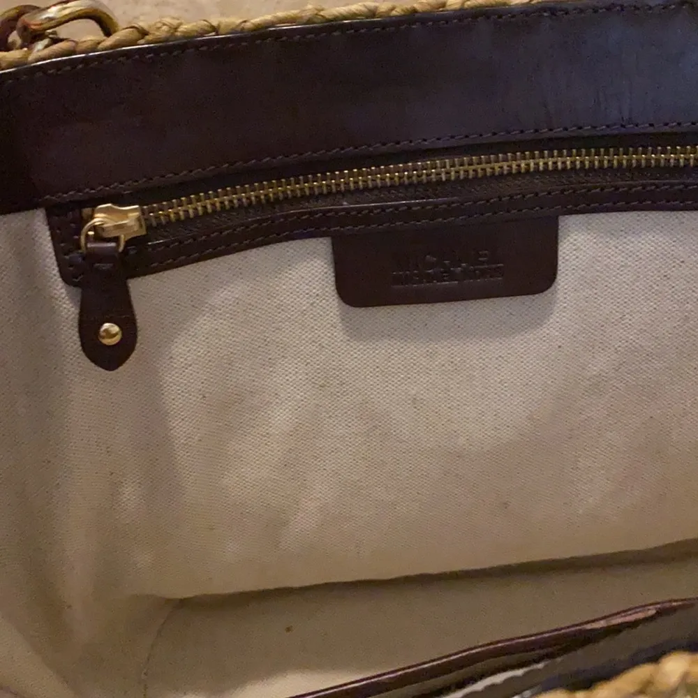 Michael Kors Santorini Raffia straw bag - Image 7