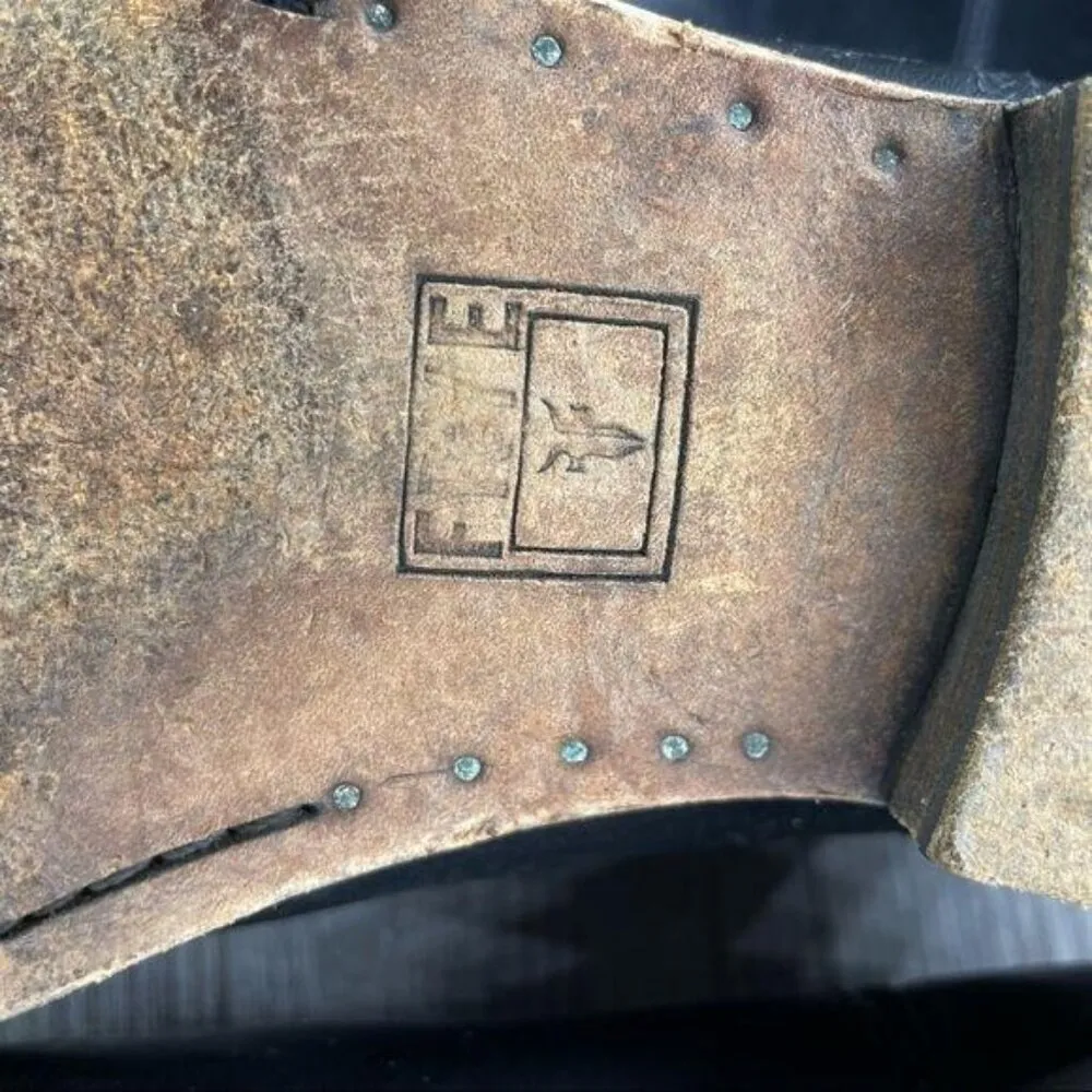 Frye melissa womens black riding leather calf high boots size 8.5 - Image 7