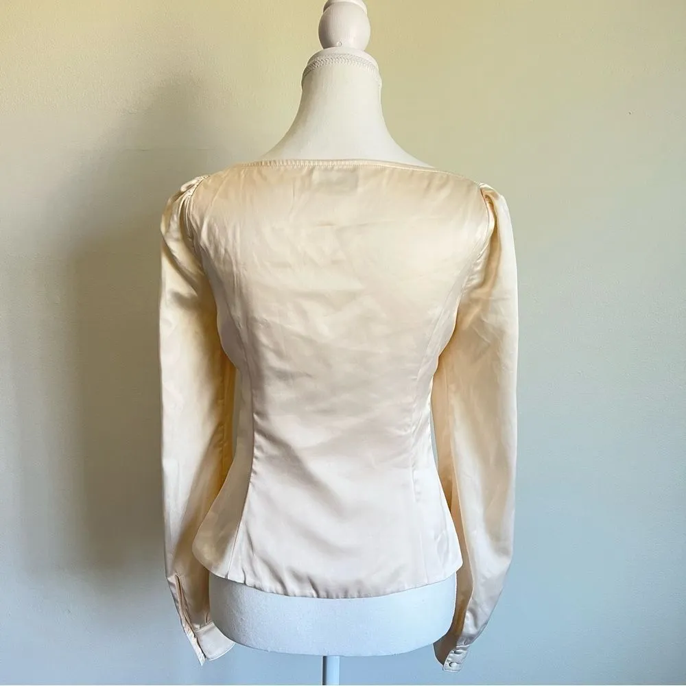 REVOLVE Majorelle Waldorf Top in Ivory Size Small - Image 7