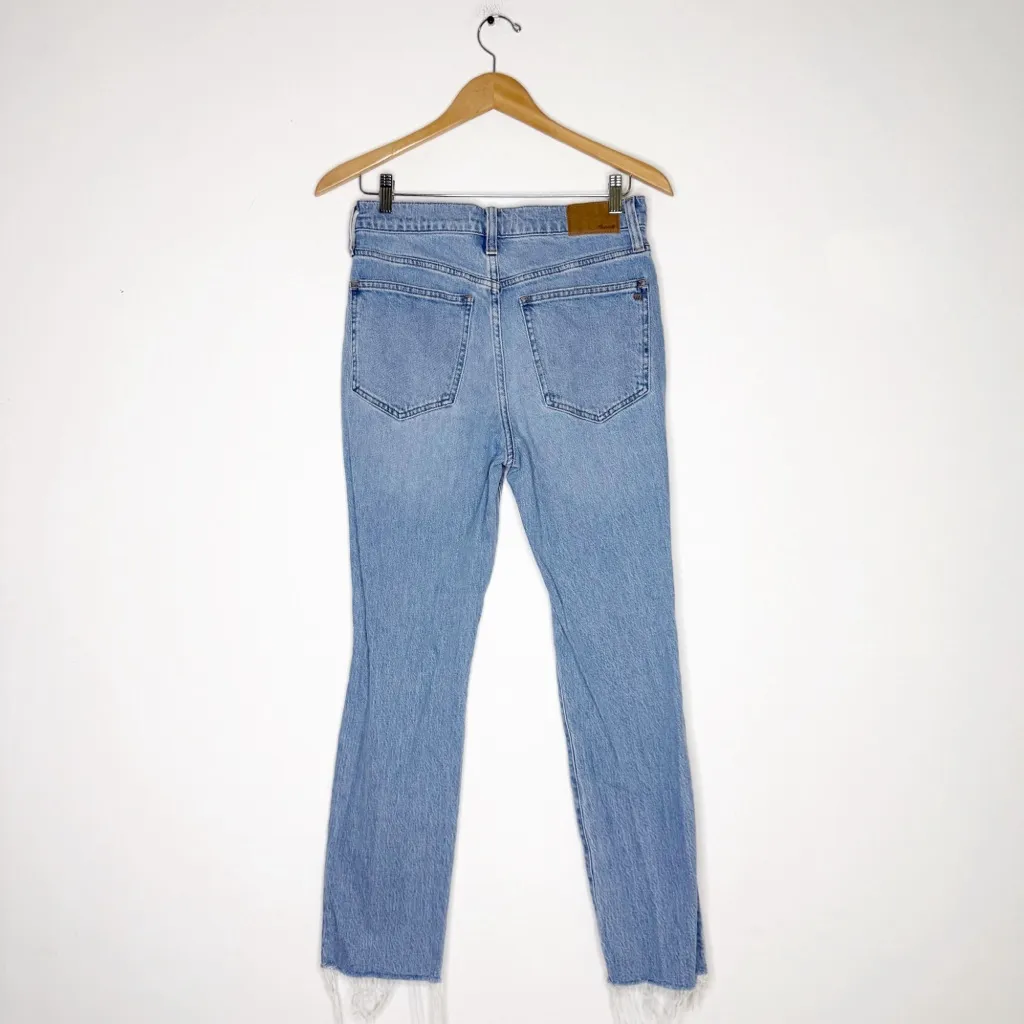 Madewell The Perfect Vintage Jean Size 28 Distressed High-Rise Straight Leg - Image 3