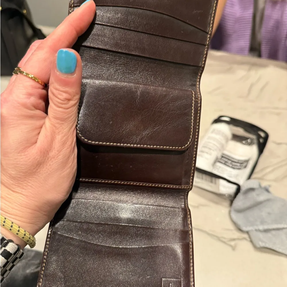 Fendi Zucca FF Canvas Compact Trifold Wallet - Image 11