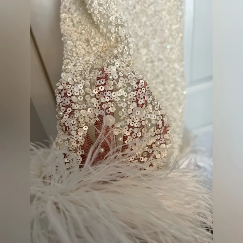 MISCREANTS Capri Dress in White Size L - Image 8