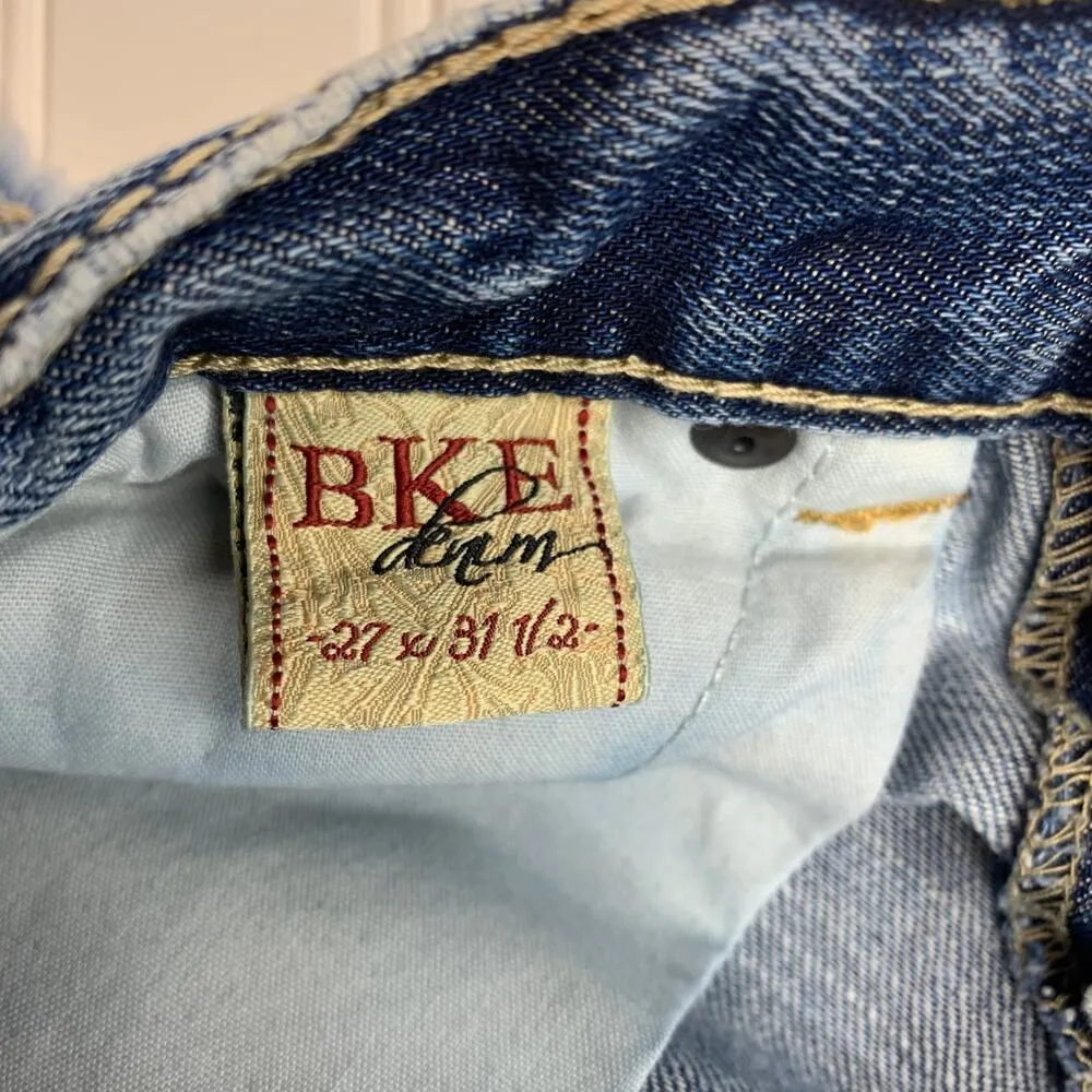 BKE Stella Jean Shorts Distressed Cutoffs Sz 27 - Image 3