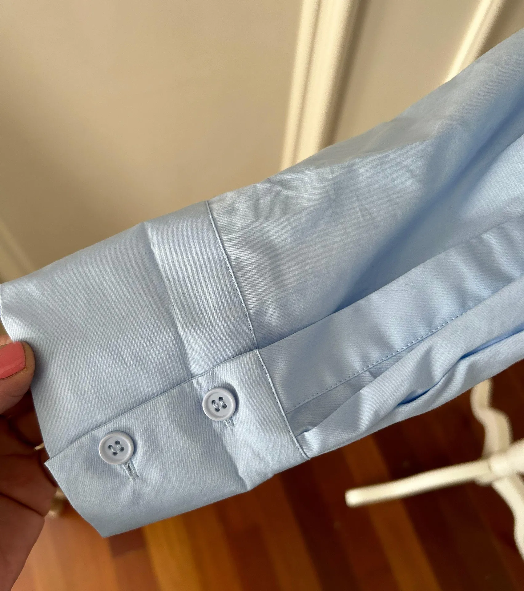 NWOT Sequined Button Down Shirt  - Image 3