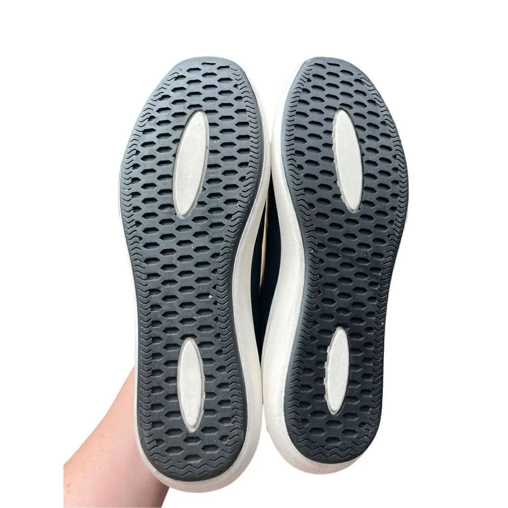 Softwalk Isa Navy Leather Slip On Sneakers‎ - Image 4