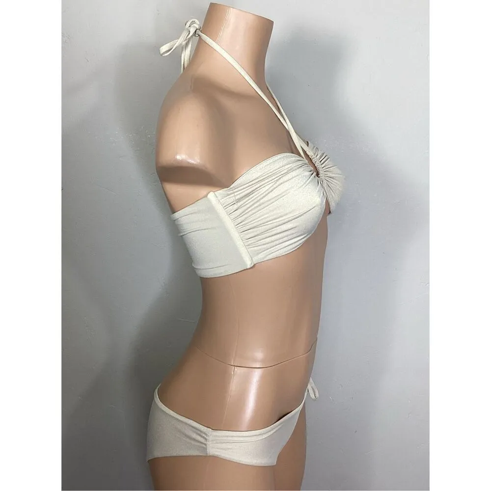 l*space New. L* bone shimmer bikini. XL. Retails $189 - Image 8