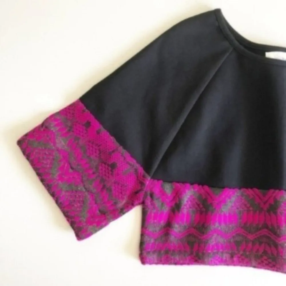 Lovers + Friends Crop Top S NWT Knit Friday Night Thick Knit Heavy Warm Party - Image 3