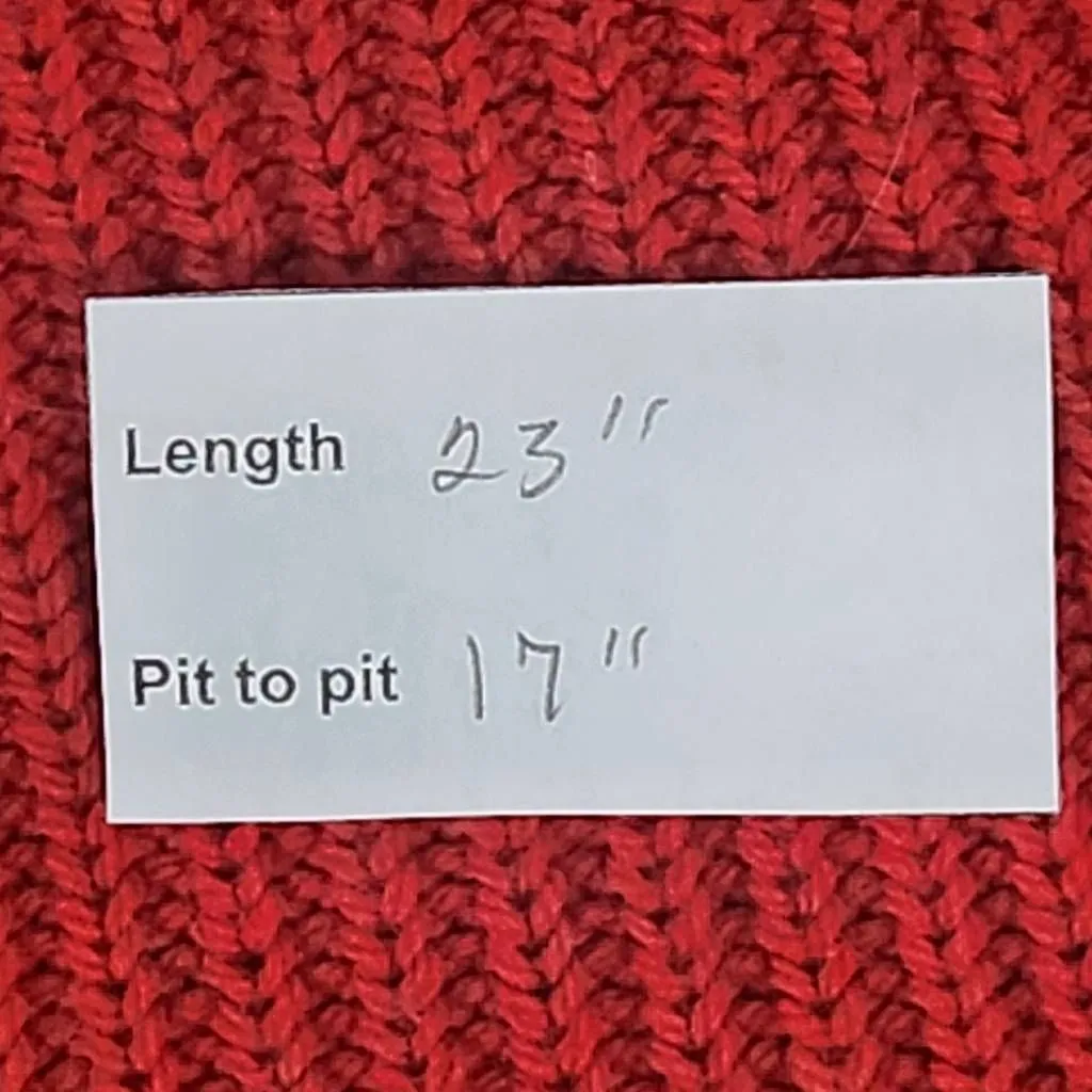 Gap Red Sweater NWT Size Small Red Roll Neck Sweater - Image 11