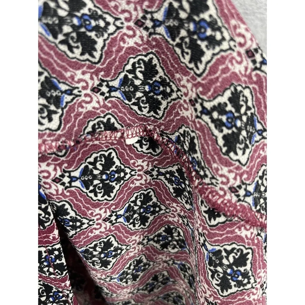 Papermoon Women's Pullover Blouse Moroccan Cap Sleeve Size Small Stitch Fix - Image 3