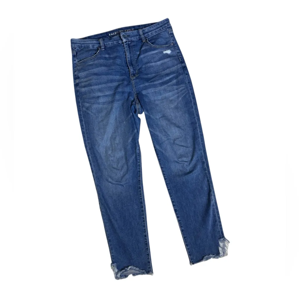 American Eagle Outfitters Curvy Super Hi-Rise Jegging Crop Skinny Jeans - Image 2