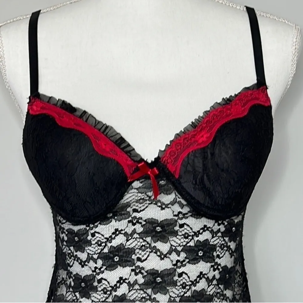 Black Lace Slip - Image 5