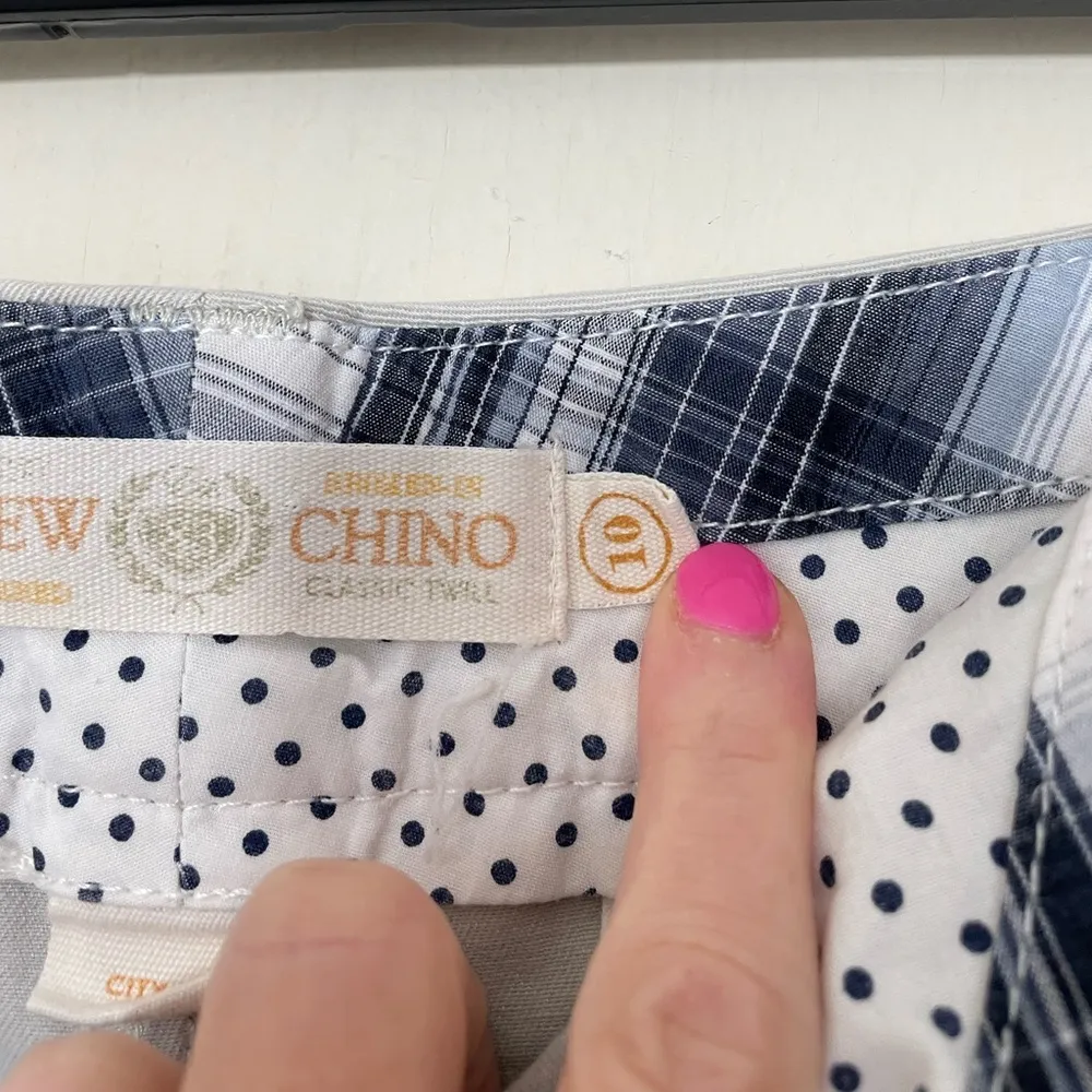 J. Crew Beige City Fit Chino Classic Twill Shorts 5 in Inseam ~ Size 10 - Image 6