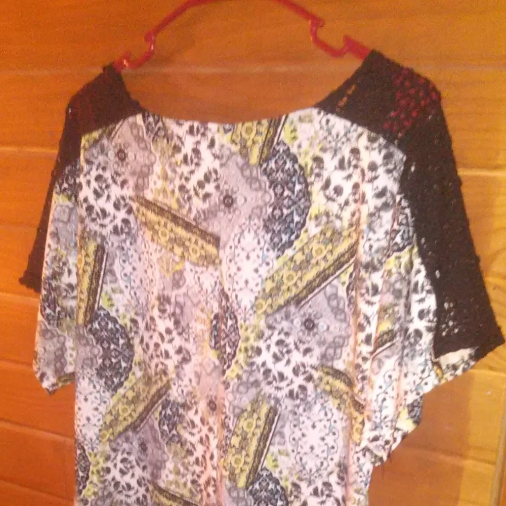 Bleeker & McDougal Short Sleeved Blouse White Size M - Image 8