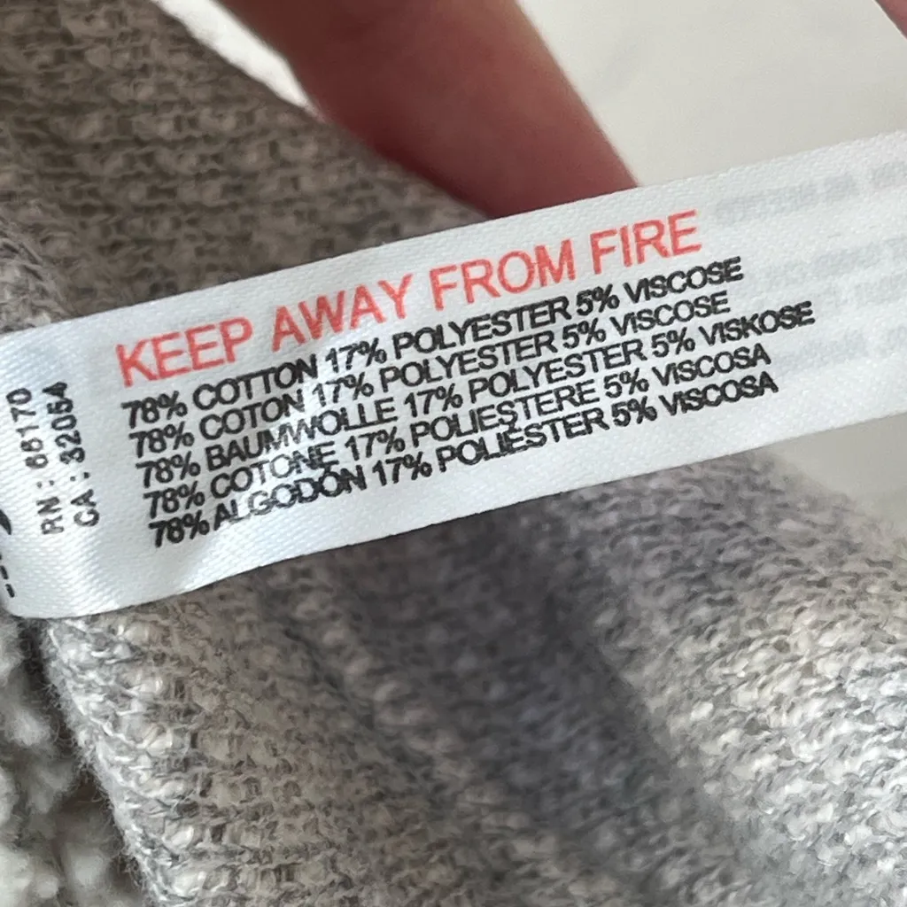 Free People Milley Reversible sweatshirt Maxi Skirt Set Dusty Himalayan NEW - Image 14