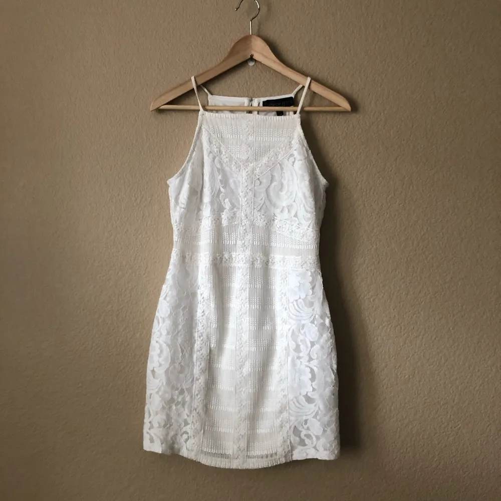 Topshop white lace bodycon dress - Image 14