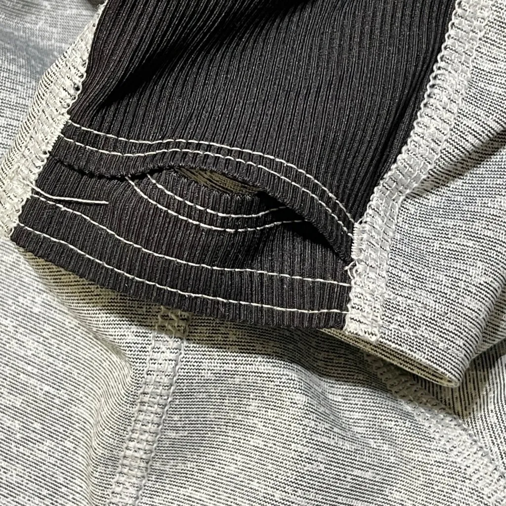 Tek Gear Pullover Jacket Top DriTek Grey Black Size XL Extra Large Athletic Zip - Image 5