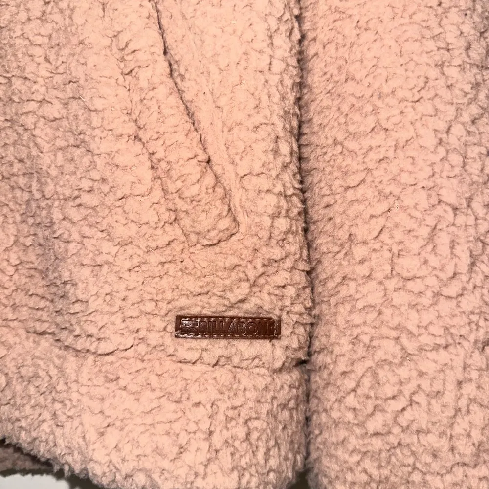 Billabong Size Medium teddy bear jacket brown - Image 2