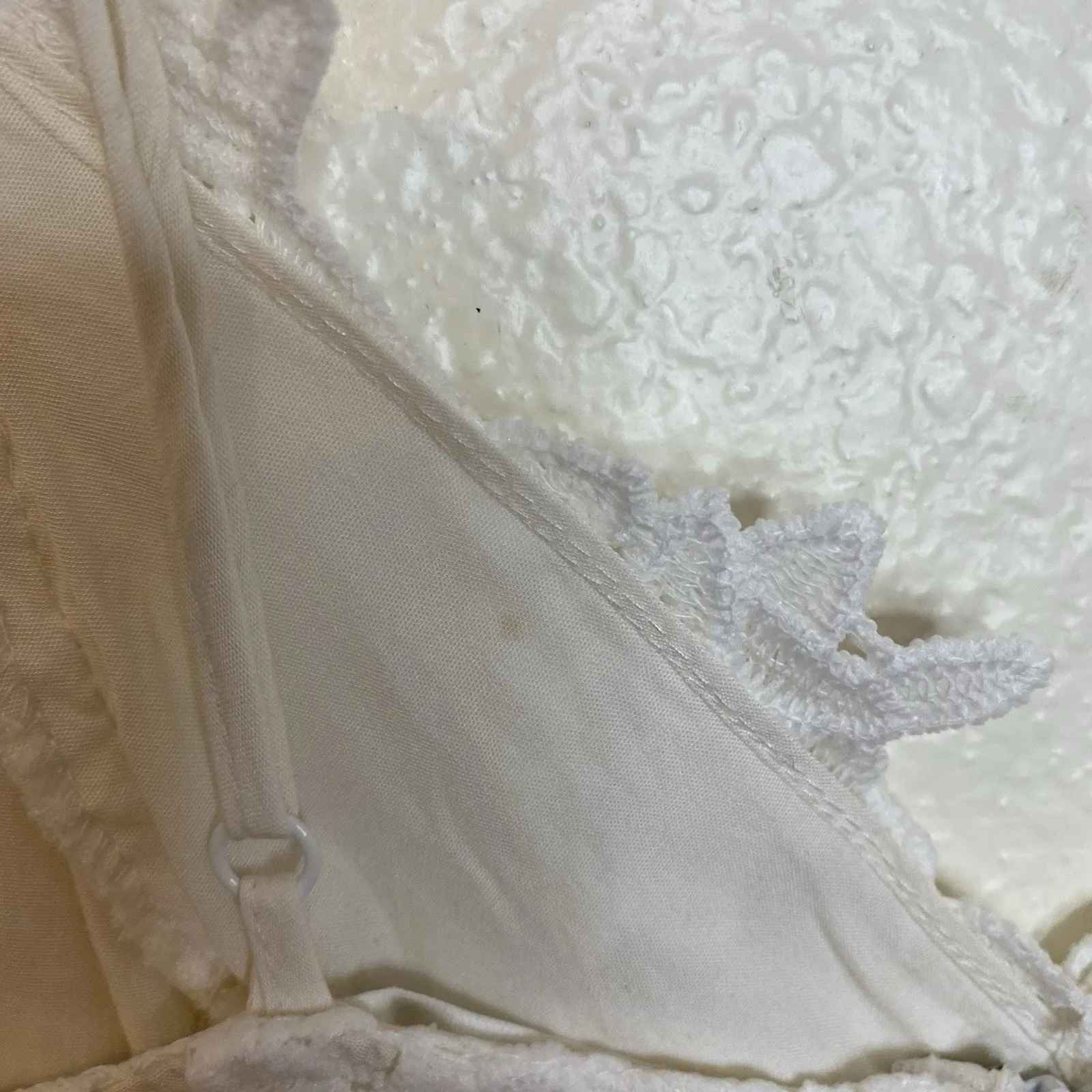 ASTR Womens White Lace Midi Dress Size Medium Boho Summer Dainty Feminine - Image 7