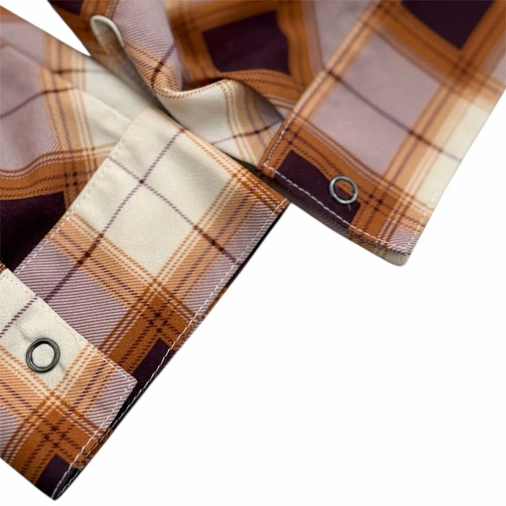 PrAna Plaid Flint Maxi Long Tunic - Image 9