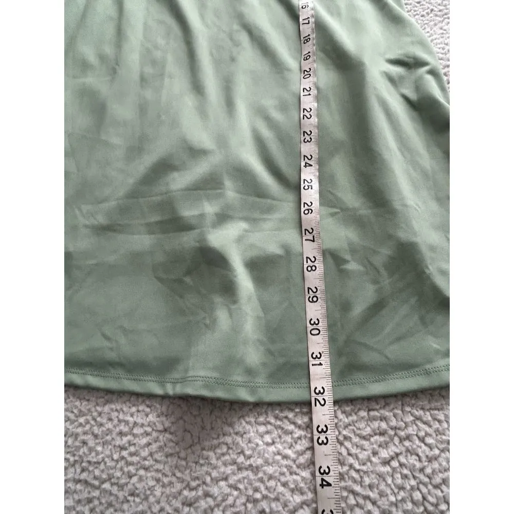 Madewell Flex Fitness Dress w/Built in Shorts Tennis Pickle Ball Green Size M - Image 7