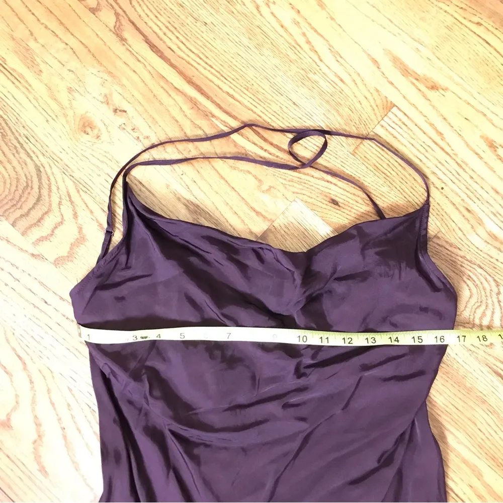 H&M Brown Satin Mini Dress NWT - Image 3